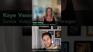 Video Game Art Manager - Kaye Vassey #animation #animationcareer #podcast #gaming