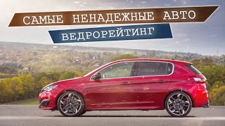 САМЫЕ НЕНАДЕЖНЫЕ авто  в России.  Ведрорейтинг ломучих повозок