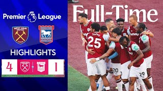 West Ham vs Ipswich Town (4-1) Highlights | Premier League 2024 | west ham x ipswich town