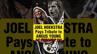 AC/DC Tribute by Joel Hoekstra #tso #whitesnake  #acdc #backinblack