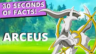 Facts About Arceus You Might Not Know | Pokemon Facts #Shorts