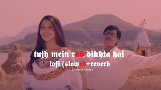 Tujh Mein Rab Dikhta Hai Lofi | Slow & Reverb | Bollywood Lofi | Lofi Remake | Mix  @KritimanMishra