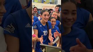 🏆 This state title winning reaction is everything #volleyball #champion #Shorts #Short #celebration