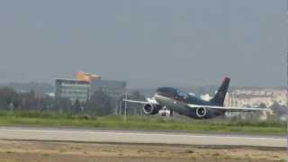 Royal Jordanian Cargo Airbus 310 taking off  rwy 26 at Ben Gurion airport-Israel