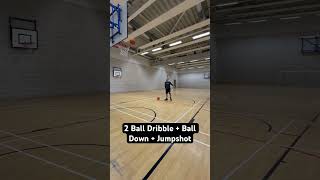 2 Ball Dribble + Ball Down + Jumpshot