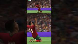 Amazing goal in fifa 24 online battle match - crazy online match #fifa24 #fifa #gaming #football