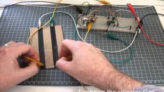 40106 Sync Oscillator with DIY VHS Resistor