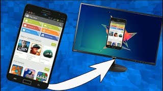 How to share Phone screen with PC using WiFi No ROOT.