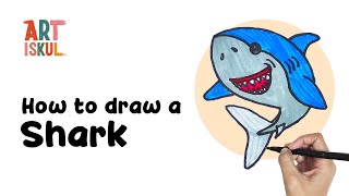 How to Draw a Shark | Easy and Simple Drawing Tutorial For Beginners