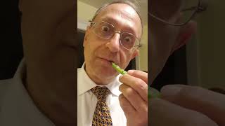 Eating nopal cactus leaves. Would you do this?  Experiment with you palate! #cactus #food #nopales