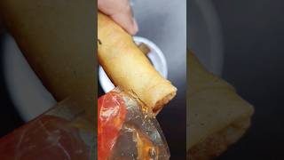 Prasuma Chicken Spring Rolls #shorts #asmr #chicken #springroll #tasty #yum #prasuma #chinese #food