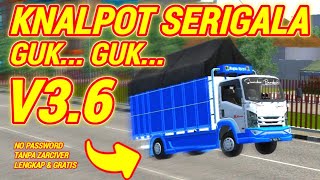 CARA PASANG OBB SOUND SRIGALA GUK GUK BUSSID V3.6.1 NO PW - BUS SIMULATOR INDONESIA