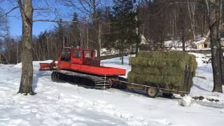 Snow cat haul