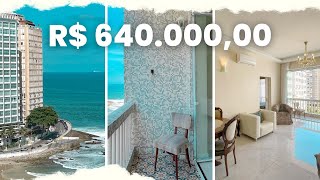 APARTAMENTO À BEIRA MAR, COM 3 DORMITÓRIOS NA PRAIA DAS PITANGUEIRAS | GUARUJÁ/SP | R$ 640.000,00