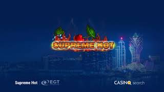 Jak si nejlíp užít online slot Supreme Hot od EGT