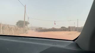 Traveling through the street of Azougui in the Adrar Region of Mauritania.