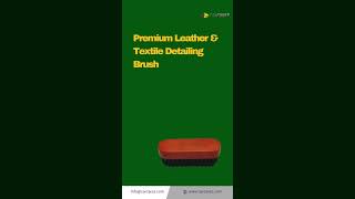 Premium Leather & Textile Detailing Brush - The Essential Tool for Interior Care