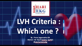 Left Ventricle Hypertophy Criteria. Which One? Ischemia or Not?