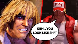 SF6: Terry Bogard INTRO, TAUNTS, VS QUOTES With Entire Roster | SEASON 2 DLC