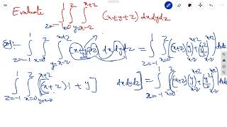 #B.Tech-MATHS2#MULTIPLE INTEGRATION#TRIPLE INTEGRAL OF f(x,y,z)dxdydz#Problem on triple integral