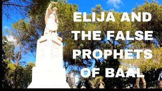 THE BATTLE OF ELIJAH AND THE FALSE PROPHET// SHOW AT MOUNT CARMEL ISRAEL#powerofgod.