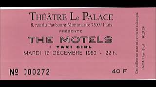 C90-188 01 The Motels "concert au Palace à Paris le 16/12/1980"