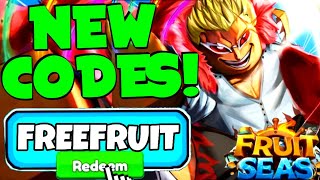 *CÓDIGOS NOVOS* TODOS OS NOVOS CÓDIGOS FUNCIONANDO NO FRUIT SEAS 2024! DEMON PIECE CÓDIGOS