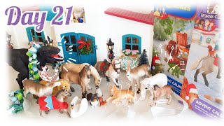 Schleich 2022 Advent Calendar Series || DAY 21 || Schleich Christmas ||