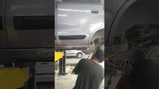 Panel denting Maruti wagonr..#marutisuzuki #automobile #denting #welding #goviral