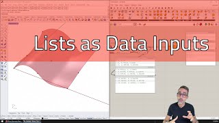 4.2 Working with Lists - Advanced Development in Grasshopper