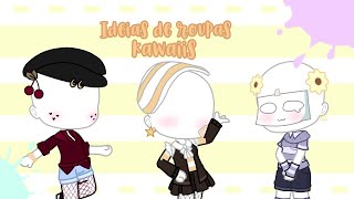 .*･☕ Ideias de roupas kawaiis|femininas|Gacha club ☕ .*･