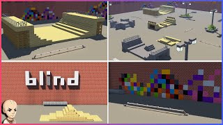 Minecraft | 10+ Skate Park Build Ideas