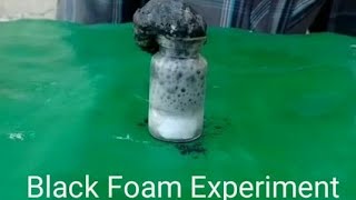 Black Foam Experiment