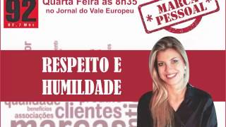 Programa 05 – Respeito e Humildade