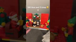 100 likes and ill drop 🎅🏼😮 #lego #legofan #legoaddict #dropping #fyp  #stairs #like #santa #funny