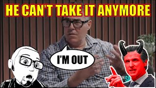 Adam Carolla LEAVES California! Calls Gavin Newsom a SLIPPERY EEL on the way out.