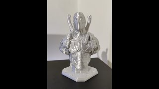 Timelapse Bambu Lab X1 Carbon Deadpool Bust (Remastered Supportless Edition)