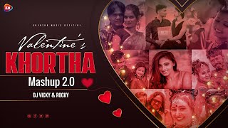 Valentine Day Khortha Mashup Part 2 | 2024 Romantic Love Mashup | Remix Dj Vicky And Rocky