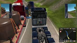 Euro Truck Simulator 2 MP - Idiots on the Road, Funny Moments #1