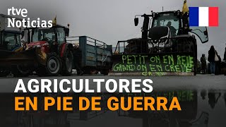 Los AGRICULTORES FRANCESES protestan por el posible ACUERDO de la UE y MERCOSUR | RTVE Noticias