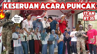 SERUNYA ACARA PUNCAK 17 AN TAHUN INI #jalansantai #hiburan #17agustus #fyp #viralvideo #25-8-2024