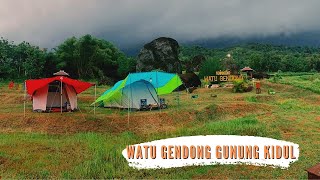 Camping di Wisata Watu Gendong Gunung Kidul