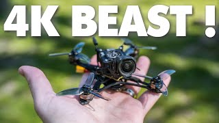 TINIEST 4K Drone I’ve Flown - 84 grams! (NewBeeDrone SavageBee HD)