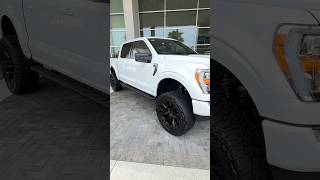 LIFTED FORD F-150 XLT #blackedout #shortvideo #gypsy #ford #blue #oval 🔵