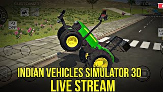 🔴[Live] Tractor Se Itna Bhayankar Stunt 😱 Stunt with John Deere 5050 D On Live /#nishu#tractor#stunt