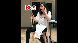 Nốt Bb5 trong Arirang Alone (So hyang)_ Belting#tiktok