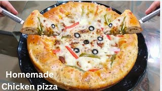 Best Homemade Pizza With Secret Cheese Sauce  |A Complete Guide To Make Perfect Pizza Without Oven