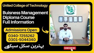 Business Management Course Information | Business Management Diploma Course in Rawalpindi Pakistan