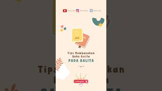 Tips Membacakan Buku Cerita Pada Balita #tips#buku##anakanak