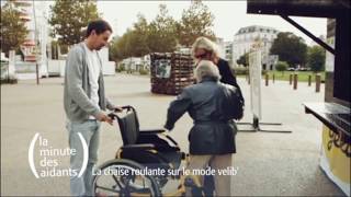 La chaise roulante sur le mode Velib'